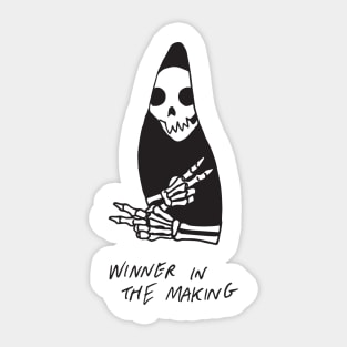 Winner in the making Sticker